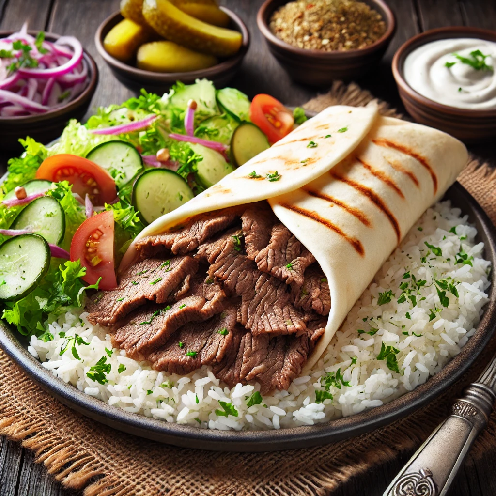 Spicy Beef Shawarma